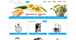 Desktop Screenshot of fotosajandek.hu